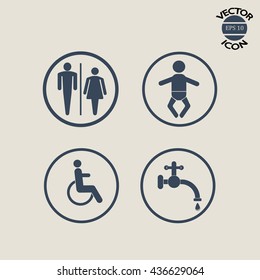 toilet pictogram