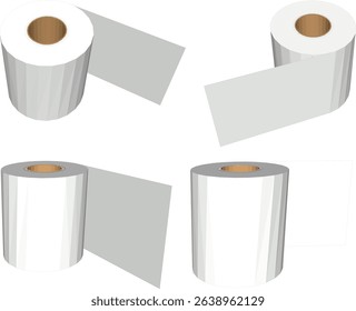 toilet roll paper design vector illustration