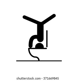 Toilet rules stickers set
