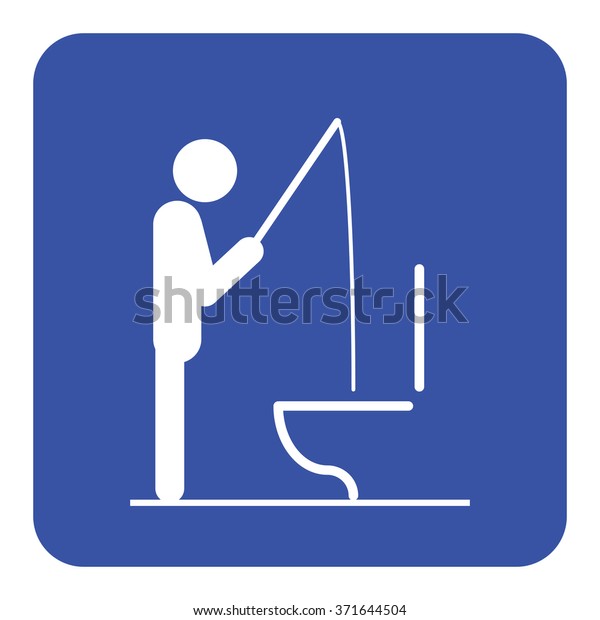 Toilet Rules Stickers Set Stock Vector (royalty Free) 371644504