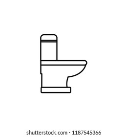 Toilet Sign Label Sticker Vector Design Stock Vector (Royalty Free ...