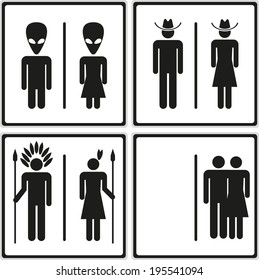 toilet sign