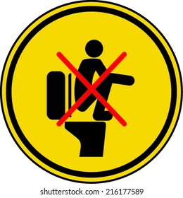 toilet sign