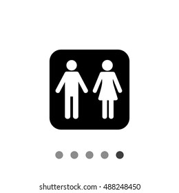 Toilet Sign Icon