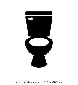 toilet sign icon symbol vector on white background