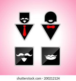 Toilet Signs.