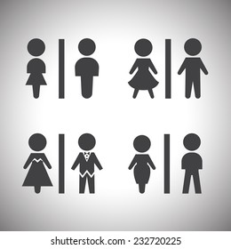 Toilet signs