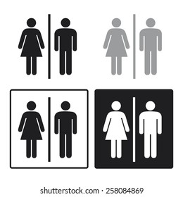 Toilet signs