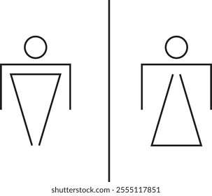 Toilet Signs Washroom Gents Ladies Water Closet