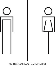 Toilet Signs Washroom Gents Ladies Water Closet