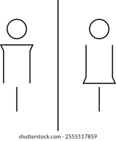 Toilet Signs Washroom Gents Ladies Water Closet