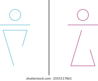 Toilet Signs Washroom Gents Ladies Water Closet