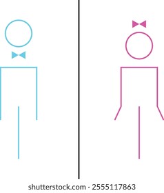 Toilet Signs Washroom Gents Ladies Water Closet