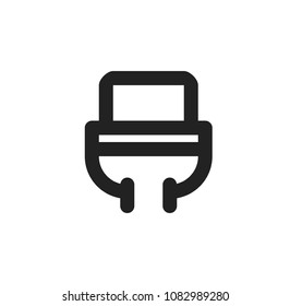 toilet simple icon