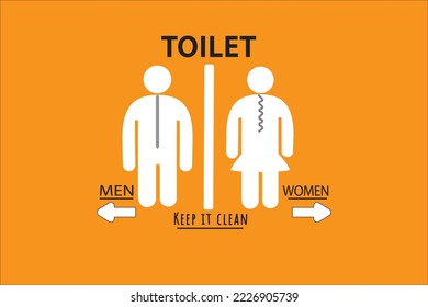 Toilet Stickers,Symbol or Signs that you can use for your needs, are designed in a simple way to make it easier for those who see them to make them easy to understand. happy to be a part of you.
