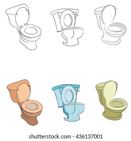 toilet total in bathroom set