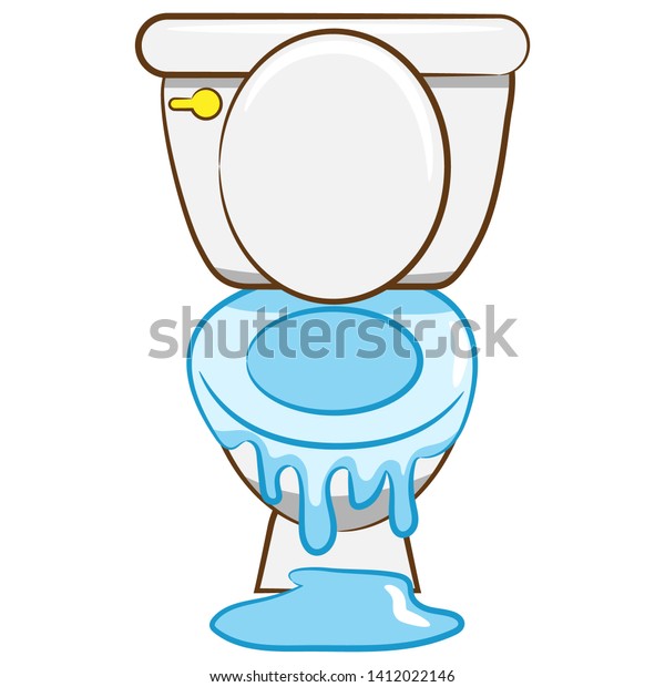 Toilet Vector Clipart Graphic Cartoon Stock Vector (Royalty Free ...