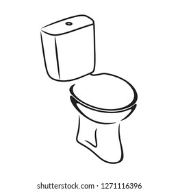 toilet vector icon