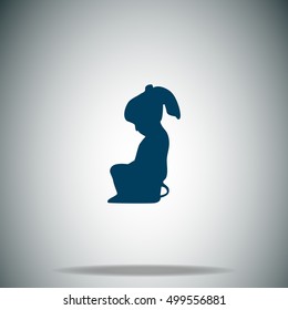 Toilet vector icon