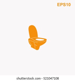 Toilet vector icon