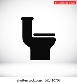 toilet vector icon