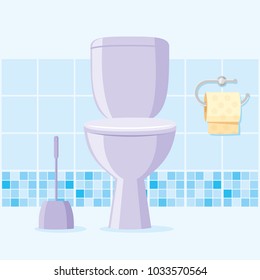 Toilet vector illustration