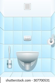 Toilet. Vector illustration