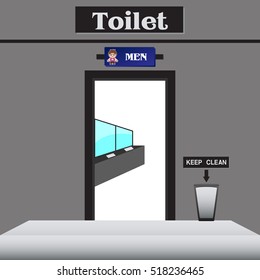 Toilet - vector illustration