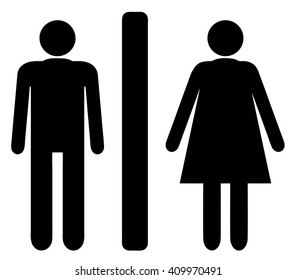 Toilet WC icon