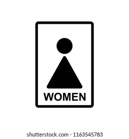 toilet - wc - restroom - gender sign vector