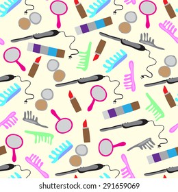 Toiletries background