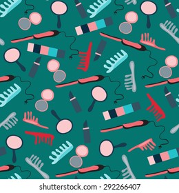 Toiletries background