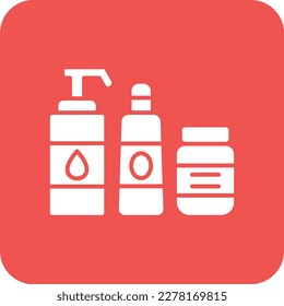 Toiletries vector icon. Can be used for printing, mobile and web applications.