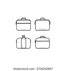 Toiletry Bag Line Art Stylish Functional Design