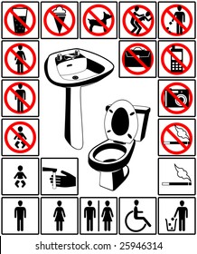 toilet's symbol