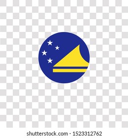tokelau icon sign and symbol. tokelau color icon for website design and mobile app development. Simple Element from countrys flags collection for mobile concept and web apps icon.