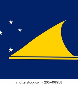 Tokelau Square Country Flag Icon