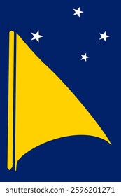 Tokelau Vertical Flag, Vertical Flag Tokelau