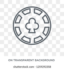 Token icon. Token design concept from Arcade collection. Simple element vector illustration on transparent background.