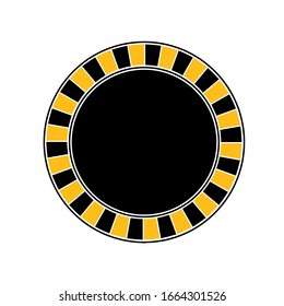 Tokensymbol auf weißem Hintergrund