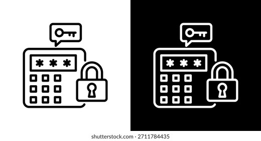 Iconos De Token.Diseño De Línea Fresco Construido Para Una Flexibilidad Creativa En Versiones Claras Y Oscuras.