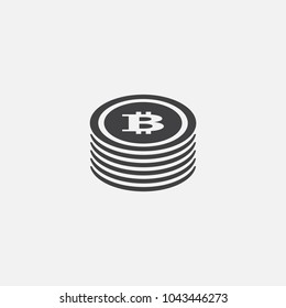 Tokens icon. Simple element illustration. Tokens symbol design from Cryptocurrency collection. Can be used in web and mobile.