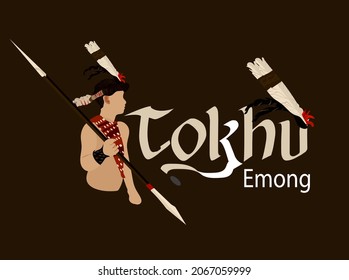 Tokhu Emong ( This festival celebrated by the Lotha Nagas in Nagaland, India) Tokhu Emong banner and poster design for social media and print media.