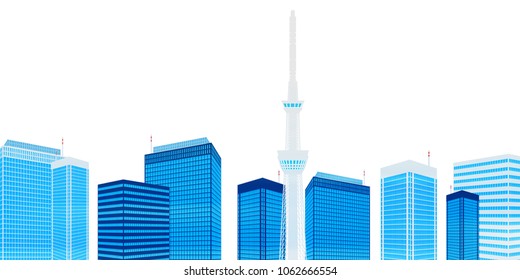 Tokyo Building building Background