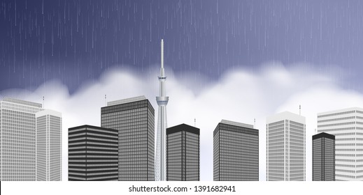 Tokyo Building Building Background japan