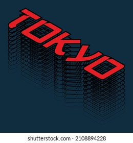 Tokyo Illustrative Design Vector Art