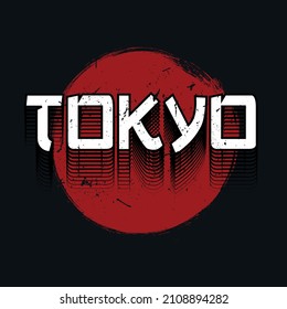 Tokyo Illustration Design Vektor Art