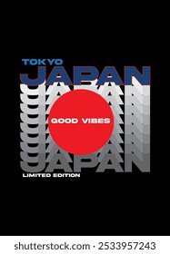 tokyo japão boas vibes,t-shirt design