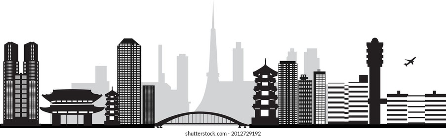 東京タワー モノクロ のベクター画像素材 画像 ベクターアート Shutterstock