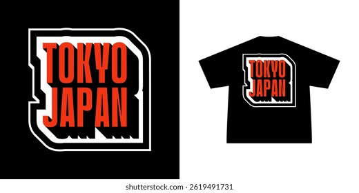 Tokyo Japan T shirt Streetwear Graphic Design